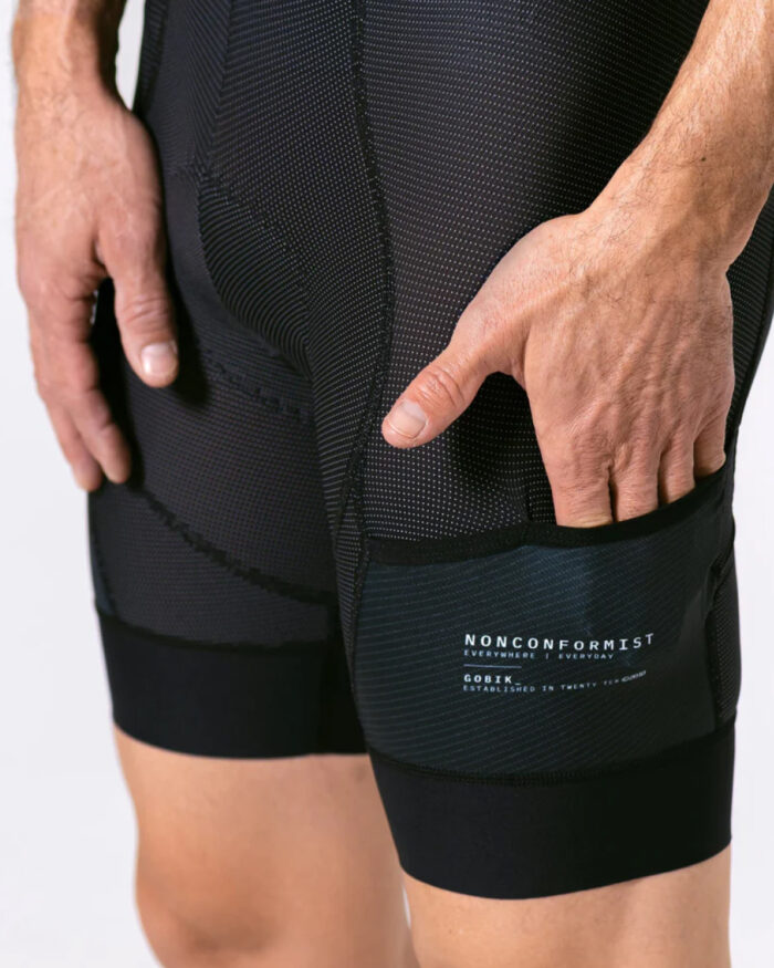 GOBIK Culotte Corto Hombre Commander Strapless Black - Imagen 5