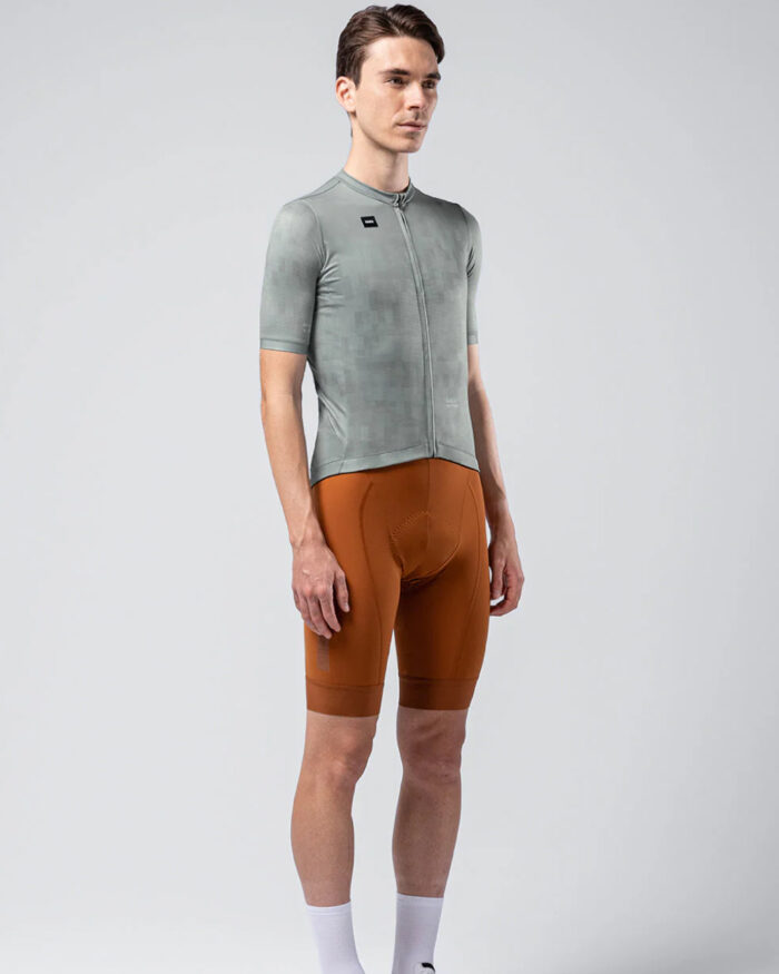 GOBIK Maillot Manga Corta Hombre Stark Cedar Check - Imagen 3