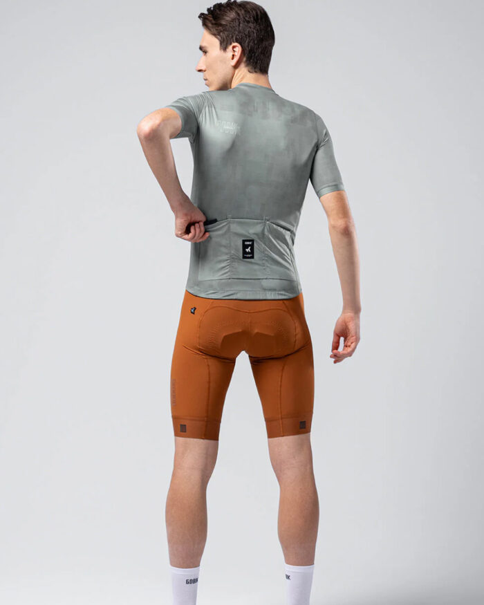 GOBIK Maillot Manga Corta Hombre Stark Cedar Check - Imagen 7