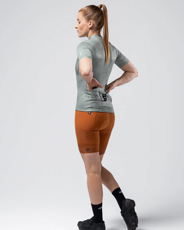 GOBIK Maillot Manga Corta Mujer Stark Cedar Check - Imagen 4