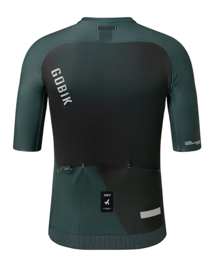 GOBIK Maillot Manga Corta Unisex Infinity Bunker Green - Imagen 3