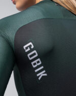 GOBIK Maillot Manga Corta Unisex Infinity Bunker Green - Imagen 8