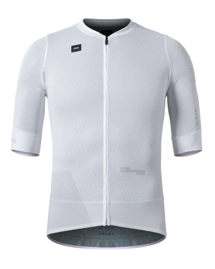 10-01-056-018-1 GOBIK Maillot Manga Corta Unisex Carrera 2.0 Chalk - Imagen 1