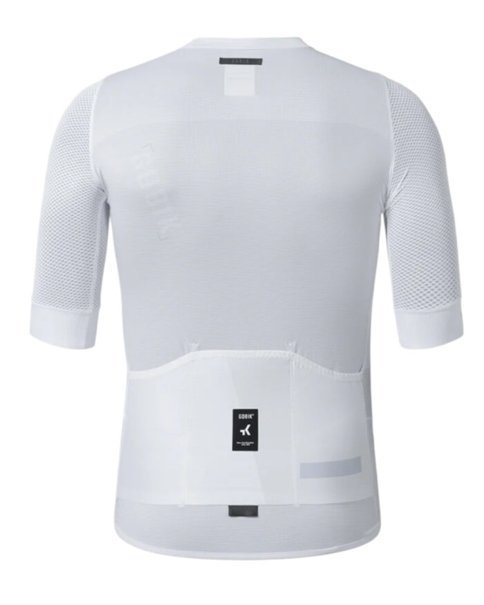 GOBIK Maillot Manga Corta Unisex Carrera 2.0 Chalk - Imagen 2