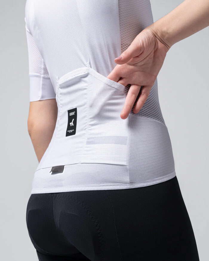 GOBIK Maillot Manga Corta Unisex Carrera 2.0 Chalk - Imagen 5