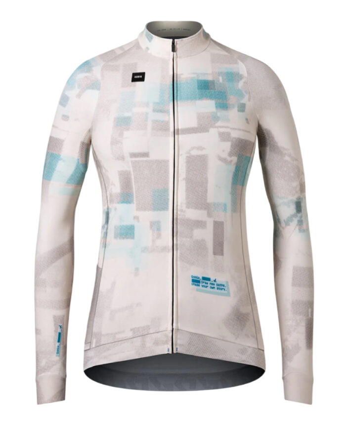 10-01-081-031-1 GOBIK Maillot Manga Larga Mujer Hyder Hazelnut - Imagen 1