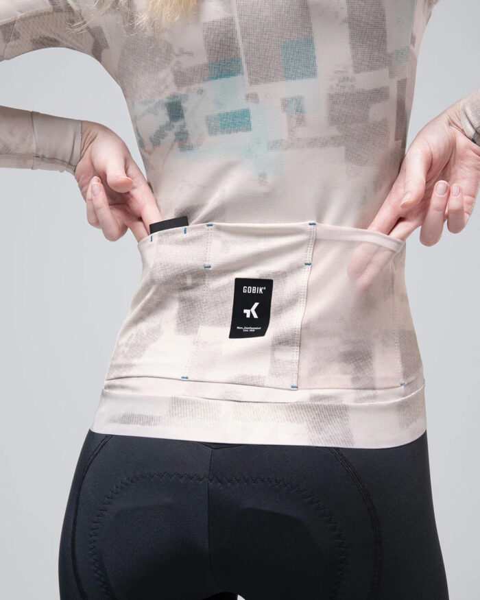 GOBIK Maillot Manga Larga Mujer Hyder Hazelnut - Imagen 6