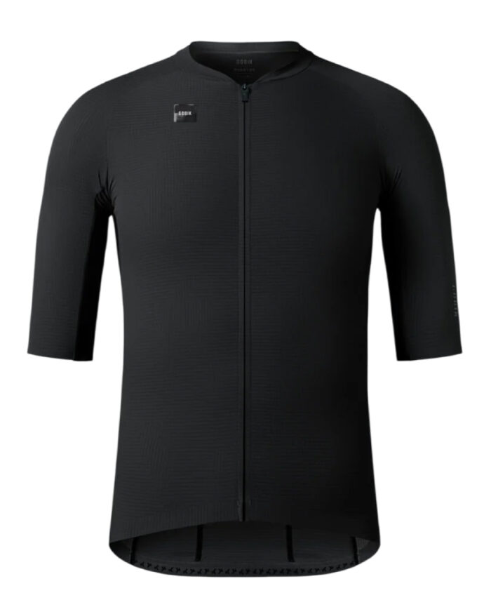 10-01-092-005--1 GOBIK Maillot Manga Corta Unisex Phantom Jet Black - Imagen 1