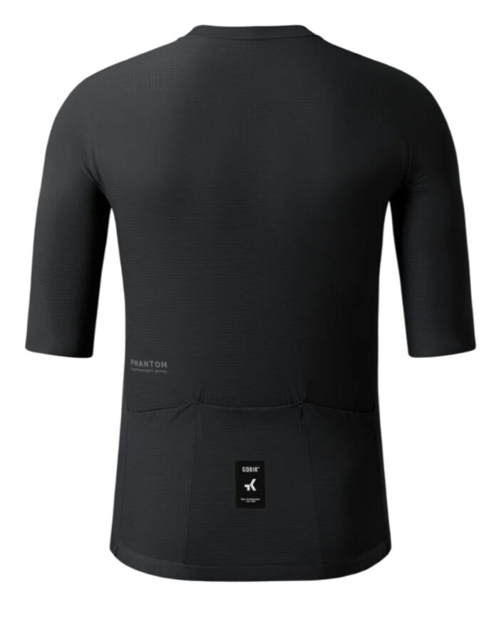 GOBIK Maillot Manga Corta Unisex Phantom Jet Black - Imagen 2