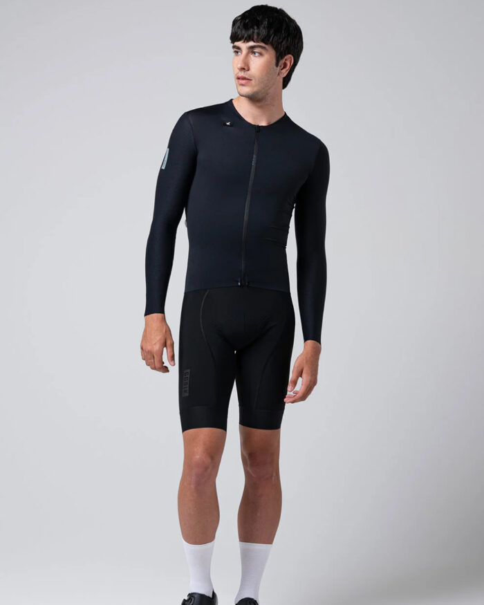 GOBIK Maillot Manga Larga Unisex Avalon Ink Black - Imagen 3