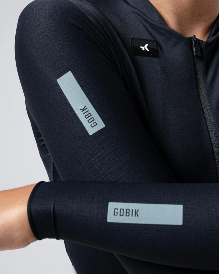 GOBIK Maillot Manga Larga Unisex Avalon Ink Black - Imagen 5