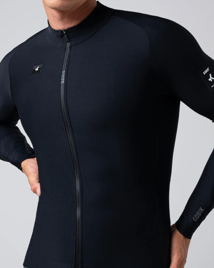 GOBIK Maillot Manga Larga Hombre Pacer Solid 2.0 Jasper - Imagen 5