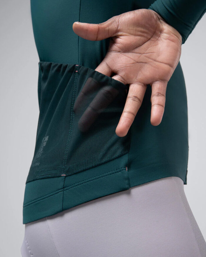 GOBIK Maillot Manga Larga Hombre Pacer Solid 2.0 Sunken - Imagen 6