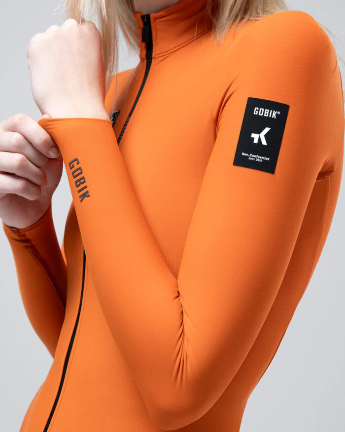 GOBIK Maillot Manga Larga Mujer Pacer Solid 2.0 Thai - Imagen 4