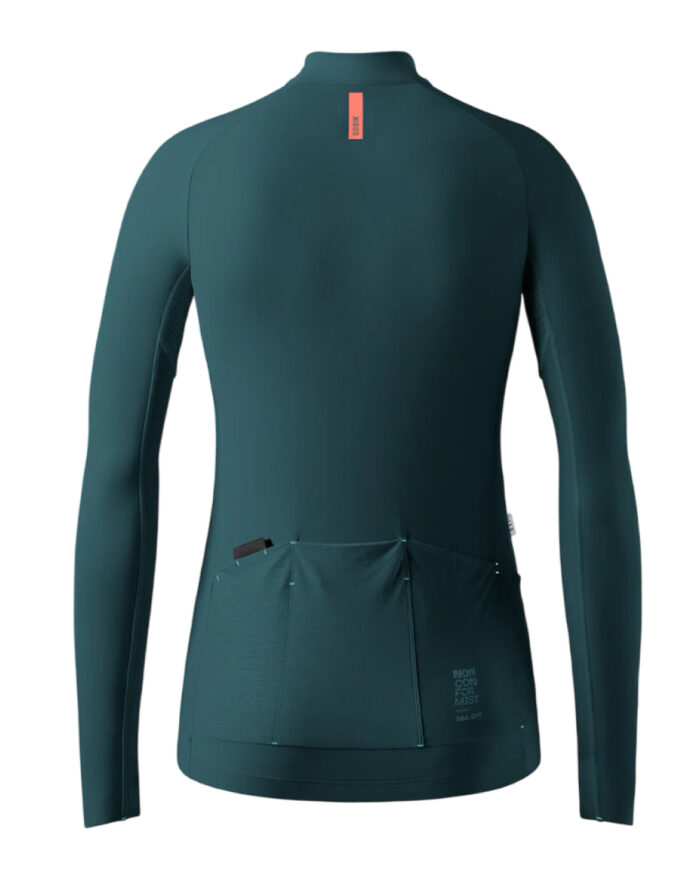 GOBIK Maillot Manga Larga Mujer Pacer Solid 2.0 Sunken - Imagen 2