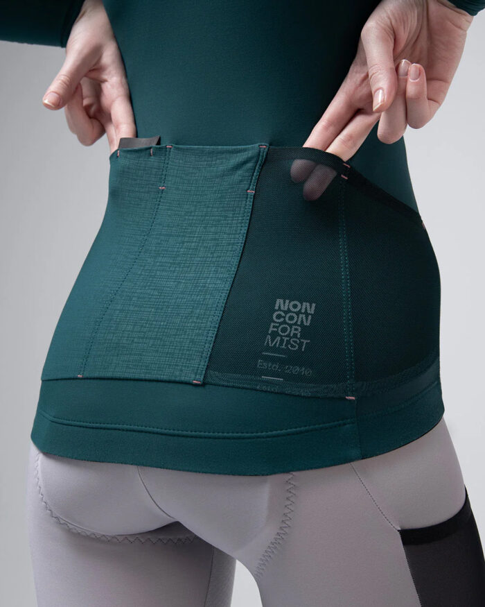 GOBIK Maillot Manga Larga Mujer Pacer Solid 2.0 Sunken - Imagen 5