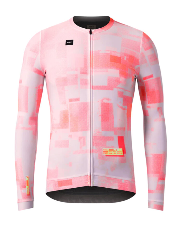 10-01-102-008-1 GOBIK Maillot Manga Larga Unisex Vanquish Flamingo - Imagen 1