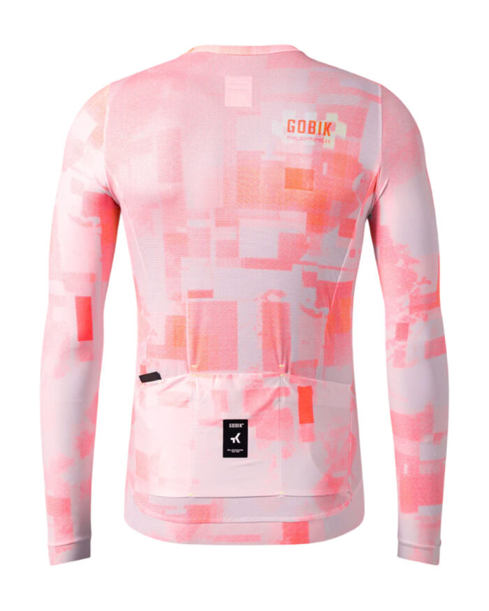 GOBIK Maillot Manga Larga Unisex Vanquish Flamingo - Imagen 2
