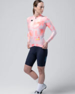 GOBIK Maillot Manga Larga Unisex Vanquish Flamingo - Imagen 4