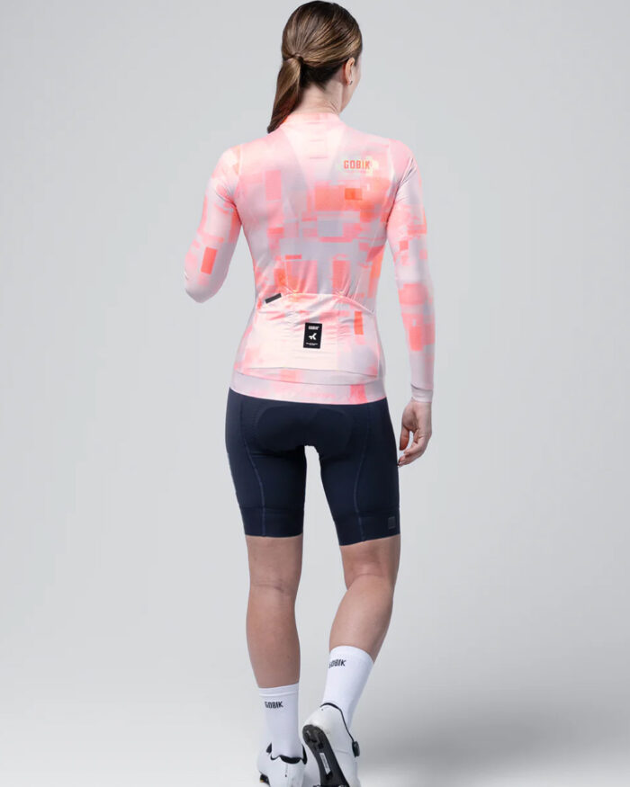 GOBIK Maillot Manga Larga Unisex Vanquish Flamingo - Imagen 6