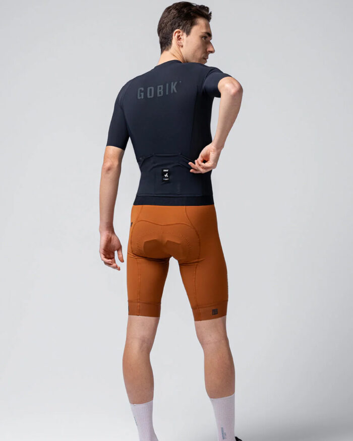 GOBIK Maillot Manga Corta Unisex CX Solid Ultrablue - Imagen 3
