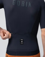 GOBIK Maillot Manga Corta Unisex CX Solid Ultrablue - Imagen 7