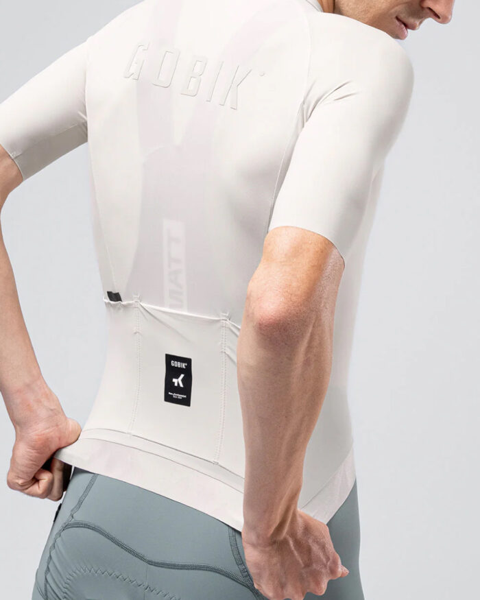 GOBIK Maillot Manga Corta Unisex CX Solid Argonite - Imagen 4