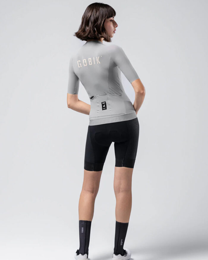 GOBIK Maillot Manga Corta Unisex CX Solid Cedar Check - Imagen 5