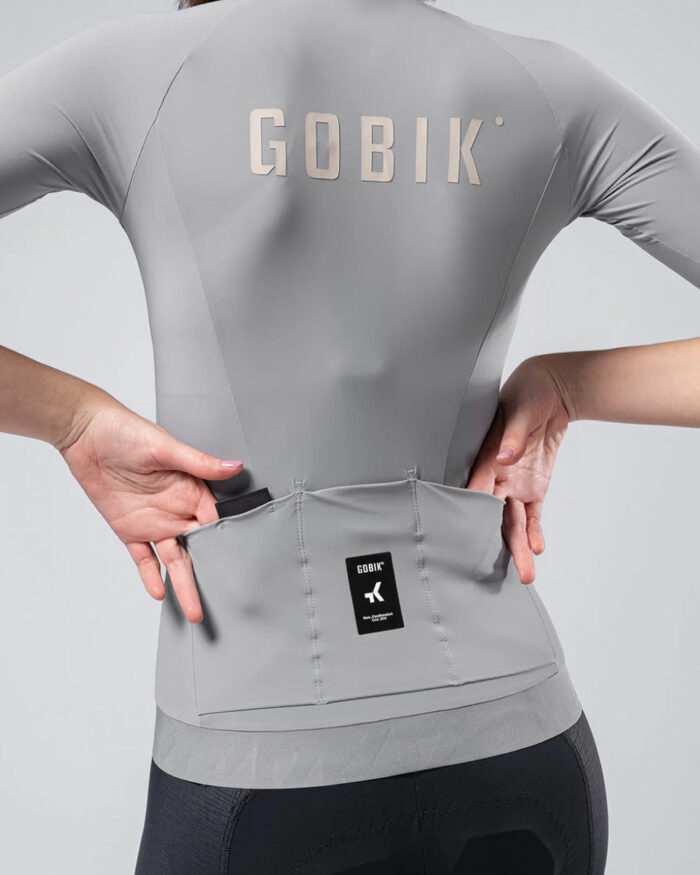 GOBIK Maillot Manga Corta Unisex CX Solid Cedar Check - Imagen 6