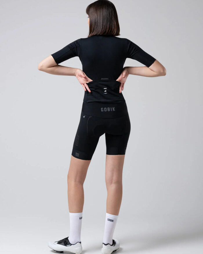 GOBIK Chaqueta Manga Corta Mujer Envy 2.0 Jet Black - Imagen 4