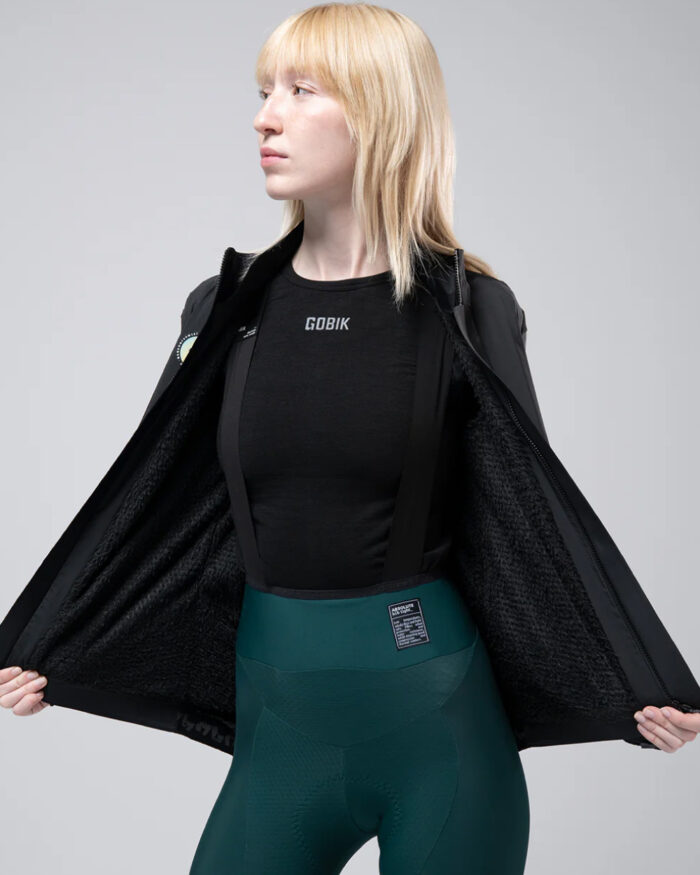 GOBIK Chaqueta Unisex Superarmour Royal Black - Imagen 10
