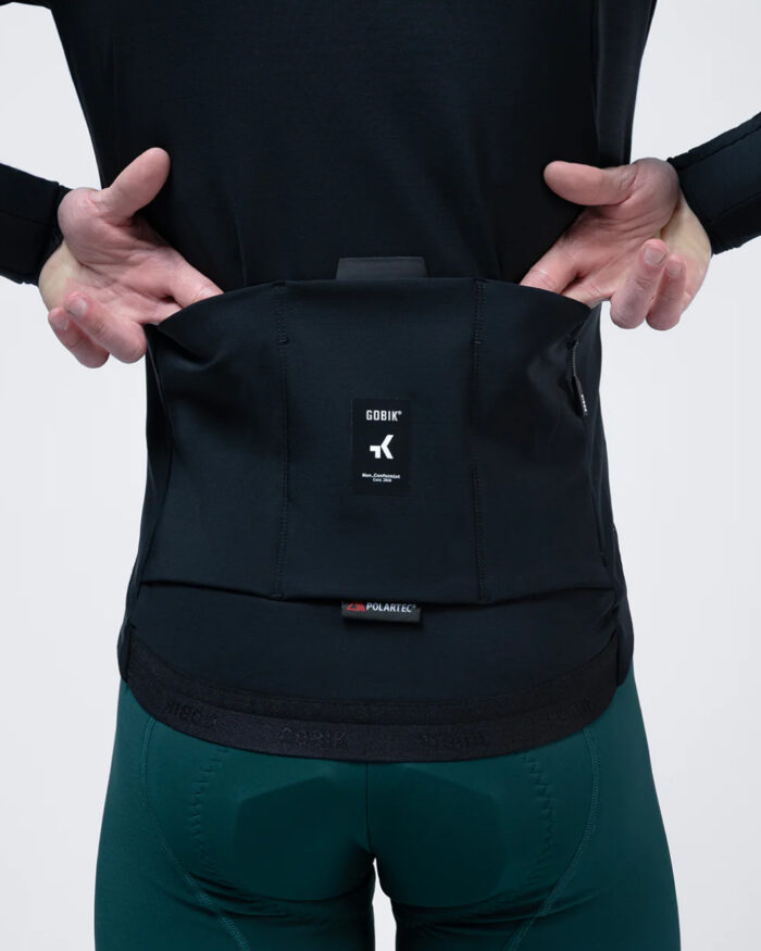 GOBIK Chaqueta Hombre Skimo Solid Ink Black - Imagen 8