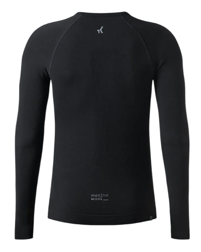 GOBIK Camiseta Interior Manga Larga Hombre Winter Merino Coal - Imagen 2
