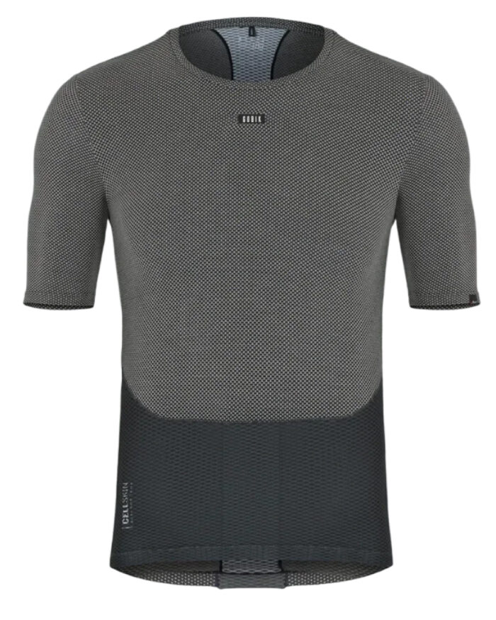 10-07-009-002-1 GOBIK Camiseta Interior Manga Corta Hombre Cell Skin Greyblack - Imagen 1