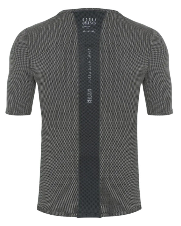 GOBIK Camiseta Interior Manga Corta Hombre Cell Skin Greyblack - Imagen 2