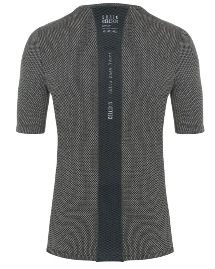 GOBIK Camiseta Interior Manga Corta Mujer Cell Skin Greyblack - Imagen 2