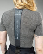 GOBIK Camiseta Interior Manga Corta Mujer Cell Skin Greyblack - Imagen 4