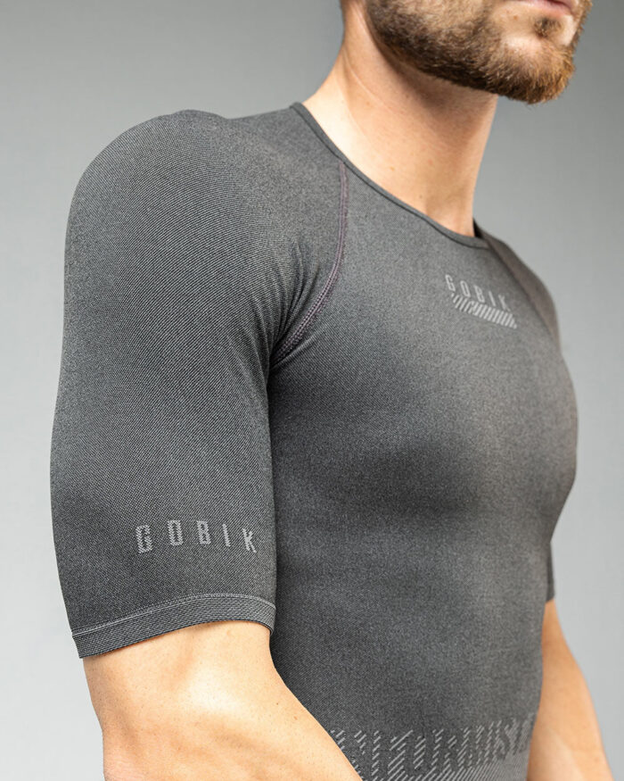 GOBIK Camiseta Interior Manga Corta Hombre Limber Skin Basalt - Imagen 4