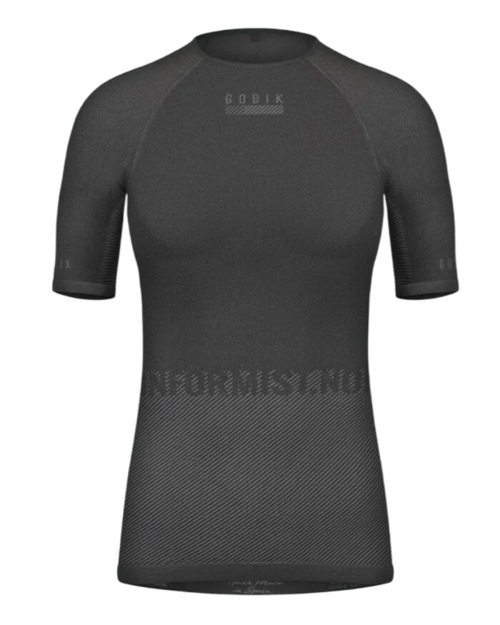 10-07-013-001-1 GOBIK Camiseta Interior Manga Corta Mujer Limber Skin Basalt - Imagen 1