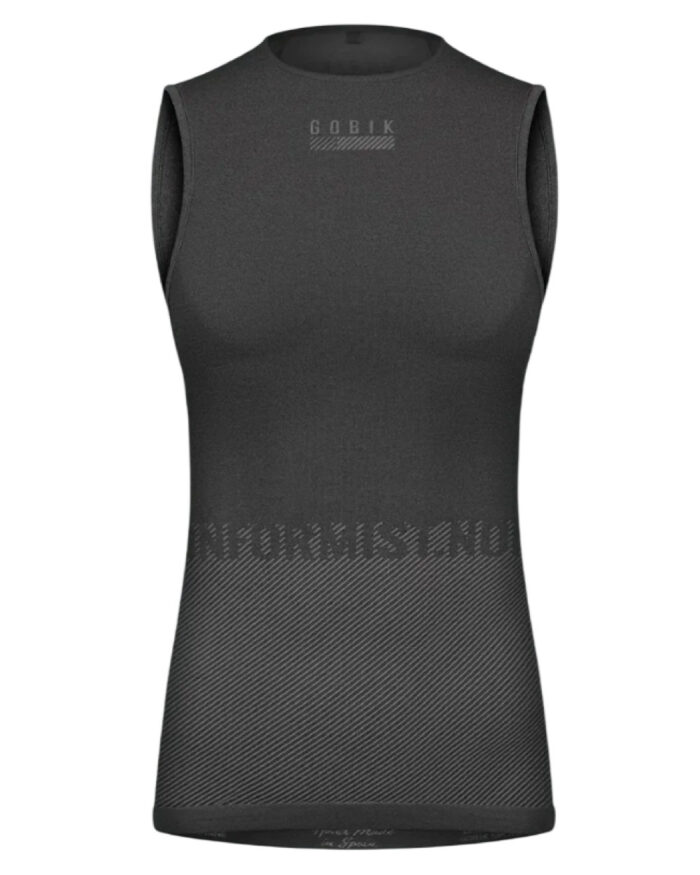 10-07-015-001-1 GOBIK Camiseta Interior Sin Mangas Mujer Limber Skin Basalt - Imagen 1