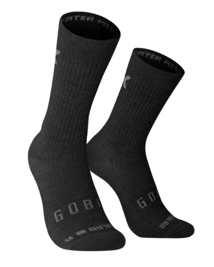 15-02-006-005-1 GOBIK Calcetines Unisex Winter Merino Coal - Imagen 1