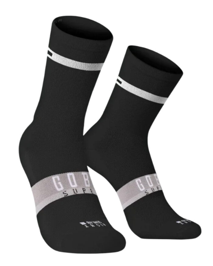 15-02-019-003-1 GOBIK Calcetines Unisex Superb Black Horizon Estándar - Imagen 1