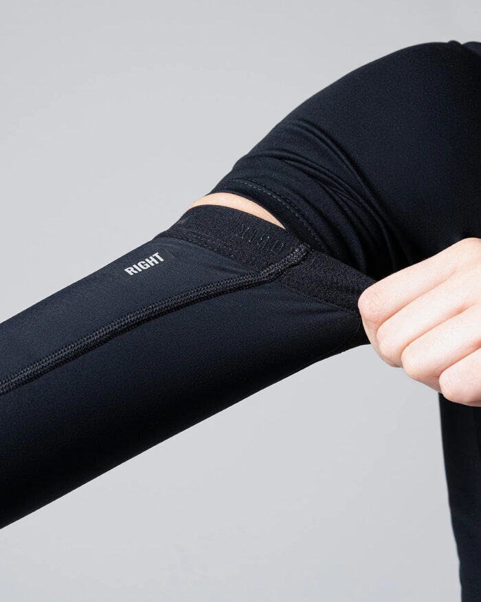 GOBIK Manguitos Unisex Haru 2.0 Pitch Black - Imagen 2