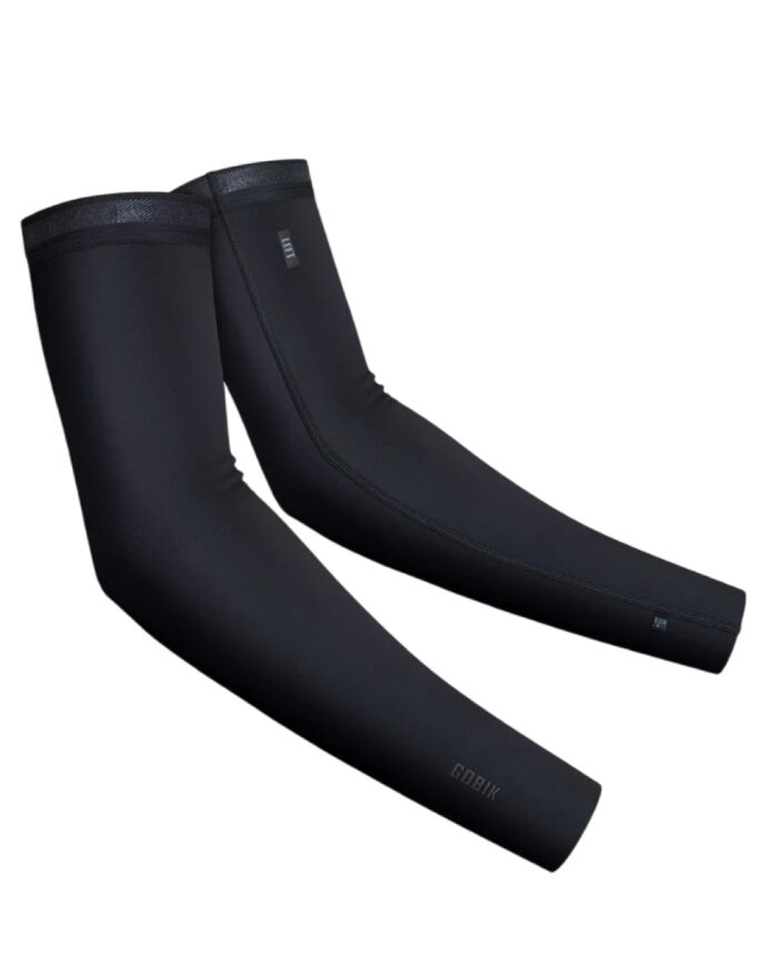 15-06-012-001-1 GOBIK Manguitos Unisex Kaba 2.0 Pitch Black - Imagen 1