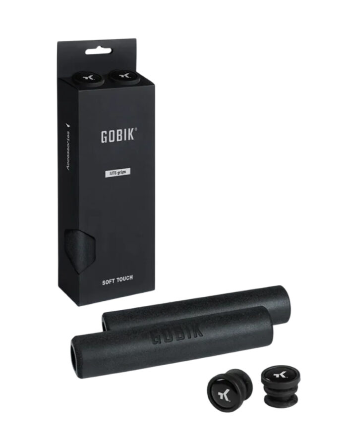 15-23-001-001-1 GOBIK Puños Manillar Jekyll True Black - Imagen 1