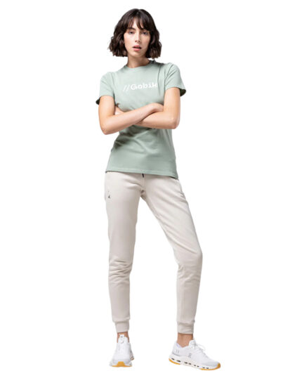 GOBIK Camiseta Casual Mujer Rest Iceberg Green
