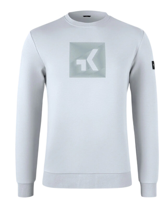 35-05-007-010-1 GOBIK Sudadera Casual Unisex Hover Pearl Blue - Imagen 1