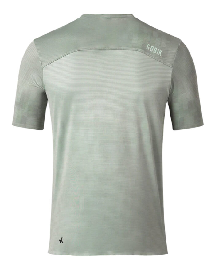 GOBIK Camiseta MTB Manga Corta Hombre Tech Cedar Check - Imagen 2
