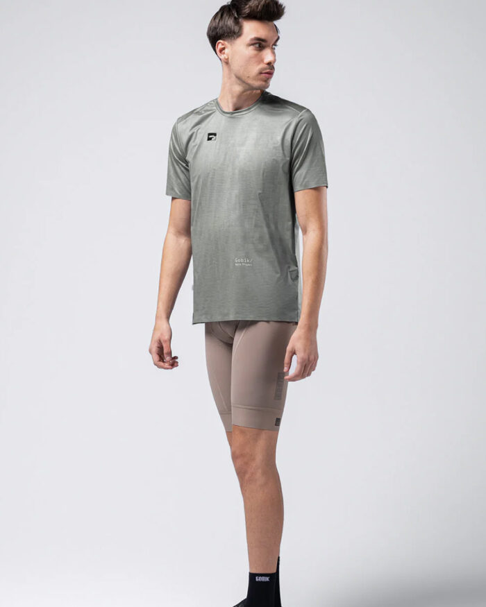 GOBIK Camiseta MTB Manga Corta Hombre Tech Cedar Check - Imagen 3