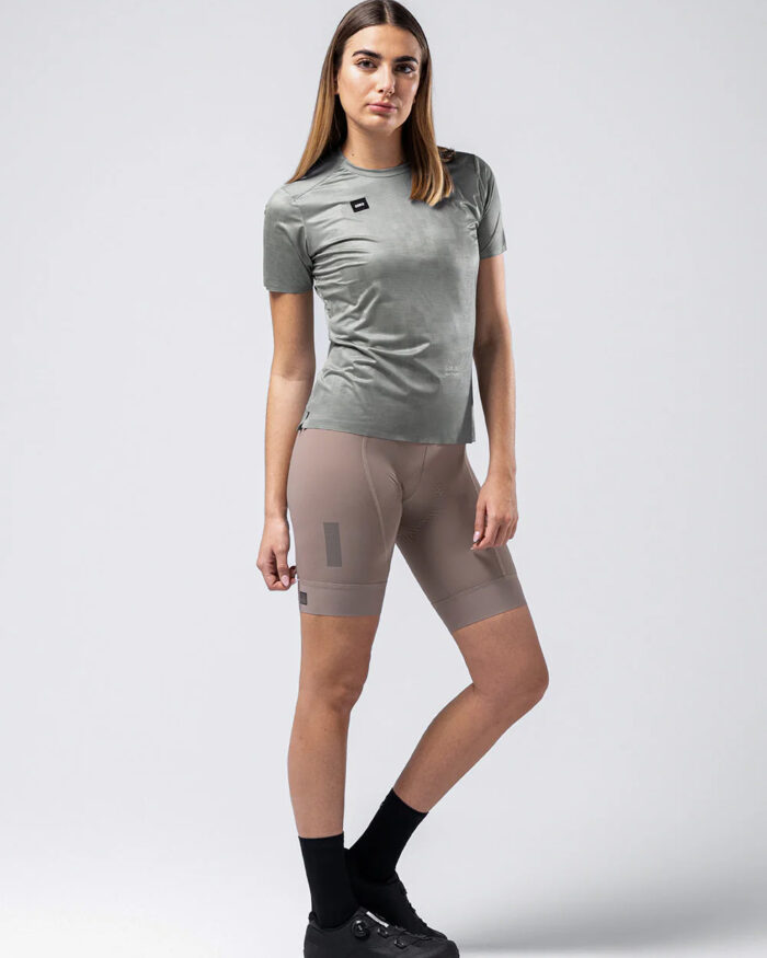 GOBIK Camiseta MTB Manga Corta Mujer Tech Cedar Check - Imagen 3